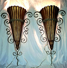 Massive pair gilt for sale  Matthews