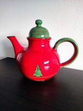 Teiera natalizia ceramica usato  Firenze