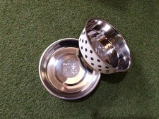 2 cat bowls dog for sale  BATLEY