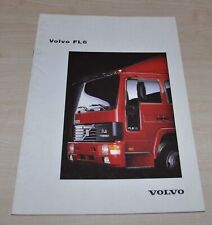 Volvo FL6 Truck Brochure Broszura ENG na sprzedaż  PL