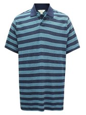 Camisa polo listrada leme marítimo masculina EX Seasalt Birtley Eden M G XL 2XL 3XL comprar usado  Enviando para Brazil