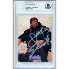 Jerry Glanville Auto 1991 NFL Pro Line Portraits #57 Falcons assinado Beckett Slab comprar usado  Enviando para Brazil