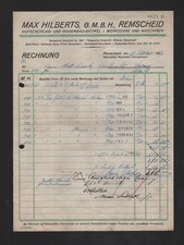 Remscheid rechnung 1928 gebraucht kaufen  Leipzig