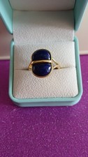 Lapis lazuli goldtone for sale  LEICESTER