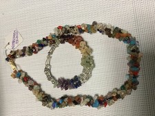 Collier bracelet pierres d'occasion  Callac