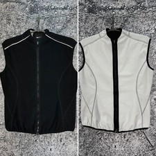 Colete Nike masculino dupla face zíper completo colete de lã vintage tamanho M médio comprar usado  Enviando para Brazil