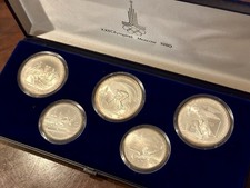 Silbermünzen set moskau gebraucht kaufen  Heidenau, Dohna, Müglitztal