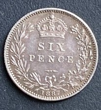 1887 victoria silver for sale  HUNTINGDON