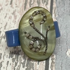 Celluoid scarf ring for sale  WELLINGBOROUGH