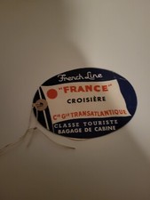Etiquette publicitaire bagage d'occasion  Châtellerault