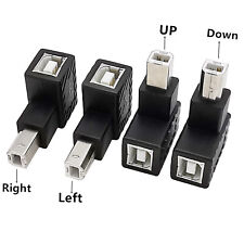Adaptador conversor scanner impressora ângulo 90°USB 2.0 tipo B macho para USB B fêmea comprar usado  Enviando para Brazil