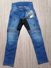Calças jeans masculinas de motocicleta com armadura Kevlar CE comprar usado  Enviando para Brazil