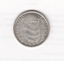 medaglia leonardo vinci usato  Este
