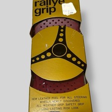 Vintage "Original 500" Sport Grip Steering Wheel Cover Maroon New in Box NOS NIP na sprzedaż  Wysyłka do Poland