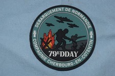 A538 patch insigne d'occasion  Sainte-Mère-Église