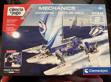 Usado, CLEMENTONI Mechanics- STEM 2 Modelos Catamara Moto De Água SELO NOVO hl comprar usado  Enviando para Brazil