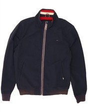 TOMMY HILFIGER Męska kurtka bomberka UK 38 Medium Granatowa Poliamid BK10 na sprzedaż  Wysyłka do Poland