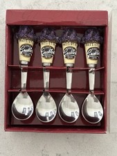 Conjunto de 4 colheres de sobremesa lembrança - sorvete Graeter’s - Cincinatti, OH - 2010, usado comprar usado  Enviando para Brazil