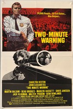 Two minute warning. for sale  BLACKPOOL