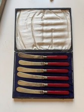 Vintage set silver for sale  LONDON