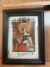 Hinterglasmalerei bilder agnes gebraucht kaufen  Rimsting