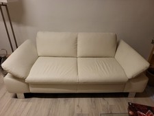 Sofa ledersofa couch gebraucht kaufen  Schkölen