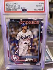 2024 Topps Series 1 Mookie Betts #250 Independence Day SP /76 LA Dodgers, usado comprar usado  Enviando para Brazil