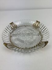 Glass divided dish for sale  Shipping to Ireland