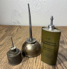 thumb pump collection oil can for sale  Marion