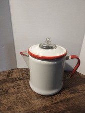 Enamelware red white for sale  Denair
