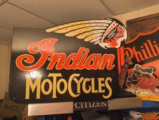 Large vtg indian for sale  Speedwell