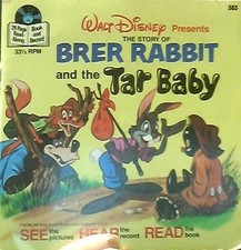 Walt Disney Presents The Story of Brer Rabbit and the Tar Baby. Book and VIN..., usado comprar usado  Enviando para Brazil