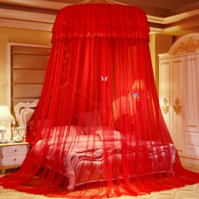Roupa de cama infantil mosquiteiro romântico menina cama redonda mosquiteiro cobertura cama dossel comprar usado  Enviando para Brazil
