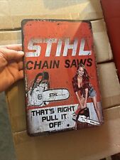 Stihl chainsaw tin for sale  Brookings