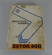 Manuel D'Atelier Zetor Tracteur 8011 Support 1970 na sprzedaż  Wysyłka do Poland