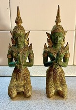 Coppia teppanom statue usato  Italia