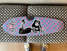 Old Star Skateboards Santa Monica Pin-Up Mini Cruiser deck - APENAS 50 FEITOS!, usado comprar usado  Enviando para Brazil