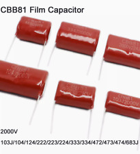 Capacitor de filme CBB81 2KV 2000V 103J/104/124/222/223/224/333/334/472/473/474/683J comprar usado  Enviando para Brazil