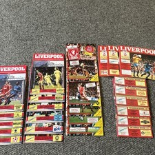 Liverpool home programmes for sale  THIRSK