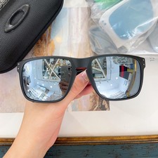 Óculos de sol Oakley Holbrook OO9417-0559 XL masculino prata lentes armação preta fosca comprar usado  Enviando para Brazil