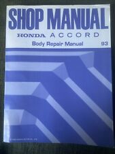 Honda shop manual for sale  HASTINGS