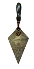 Early masonic trowel for sale  Stockton