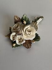 Bouquet ceramica capodimonte usato  Monterotondo