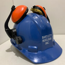 Fantasia de proteção capacete nuclear Bartlett Nuclear Inc. abafadores de orelha azul, usado comprar usado  Enviando para Brazil