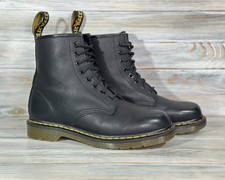 Botas de couro unissex Dr.Martens 1460 8 olhos preto sapatos casuais estilo britânico, usado comprar usado  Enviando para Brazil