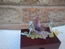 Vintage pewter fairy for sale  SHEFFIELD