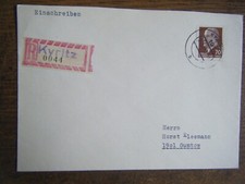 Ddr einschreiben noteinschreib gebraucht kaufen  Halle