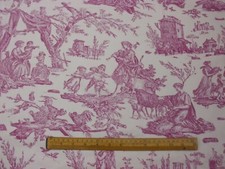 Toile jouy fabric for sale  MALPAS