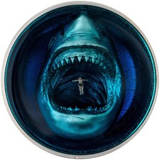 Phobias Thalassophobia coloured 2 oz Fine Silver Ag .9999 2024 Proof Coin na sprzedaż  PL