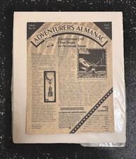 Muito raro Walt Disney World Adventurers Club Adventurers Almanac Pleasure Island, usado comprar usado  Enviando para Brazil